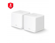 MERCUSYS Halo H30G (2-pack)  AC1300 Mesh Wi-Fi System, 2 x Gigabit LAN Port, 867Mbps on 5GHz + 400Mbps on 2.4GHz, 802.11ac/b/g/n, Beamforming, Wi-Fi Dead-Zone Killer, Seamless Roaming with One Wi-Fi Name, Parrents control